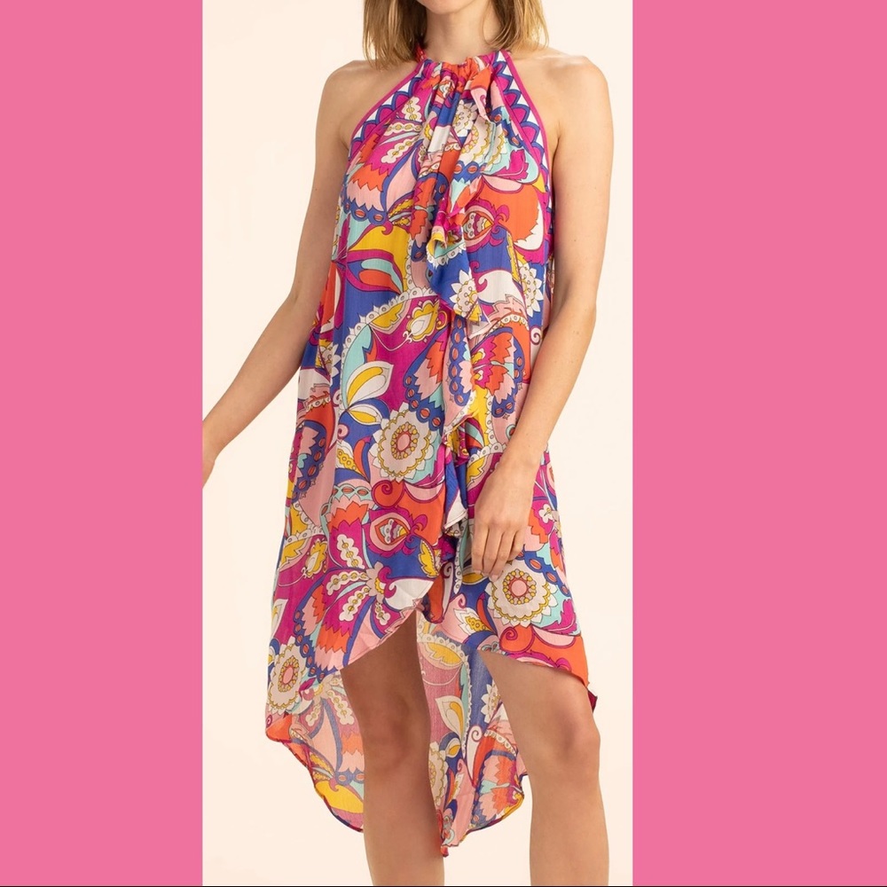 TRINA TURK SEVILLA MIDI DRESS / COVER UP - Picture 1 of 10